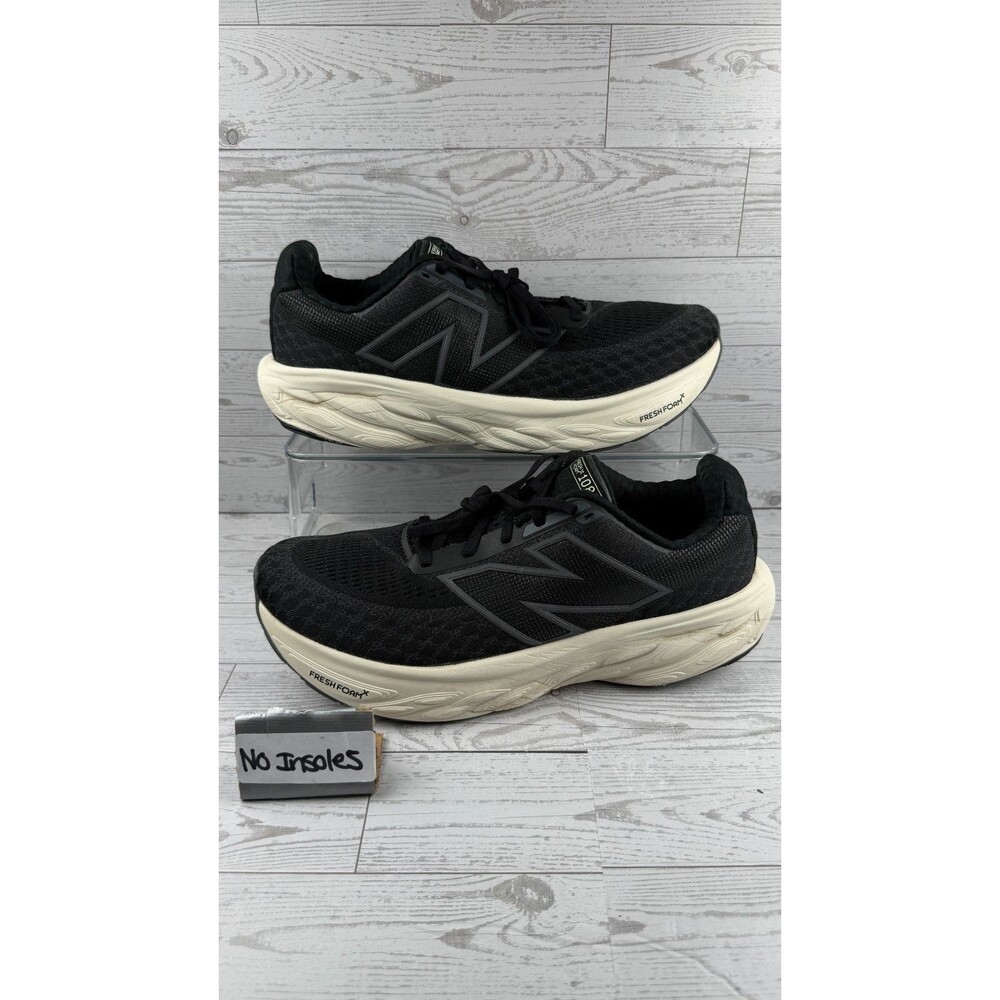 New Balance Fresh Foam X 1080v14 M1080B14 Black 10.5 2E Mens Running Shoes #285